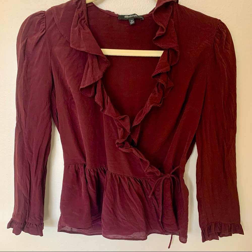 Madewell Wrap Blouse